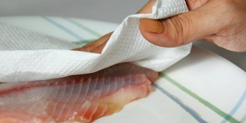 Cottura della tilapia a filetti
