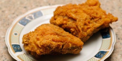 Riscaldare il pollo fritto