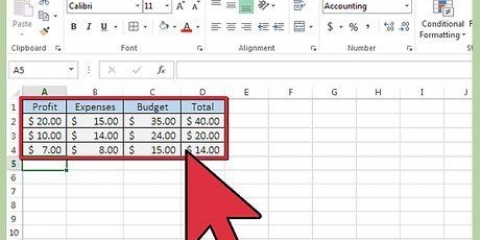 Unisci i dati in excel