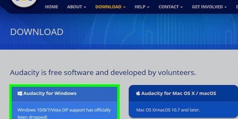 Registra l'audio su un pc