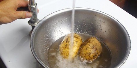Conservare le patate sbucciate