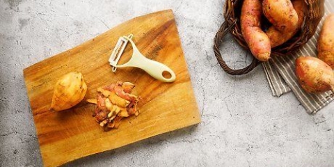 Preparazione delle patate dolci al vapore