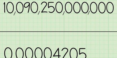 Converti i numeri in notazione scientifica