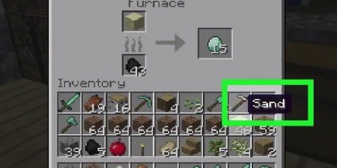 Fare il vetro in minecraft
