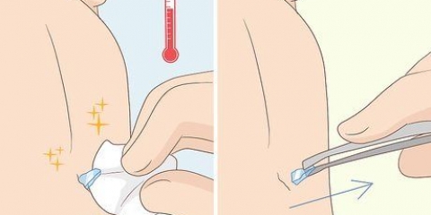 Rimuovi il vetro dal tuo piede
