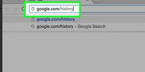 Controllo della cronologia di google