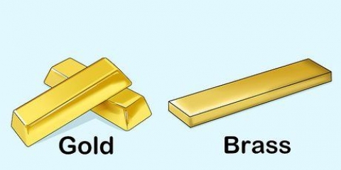 Tenere separati l'oro e l'ottone