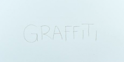 Disegnare lettere di graffiti