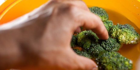 Sbollentare le verdure