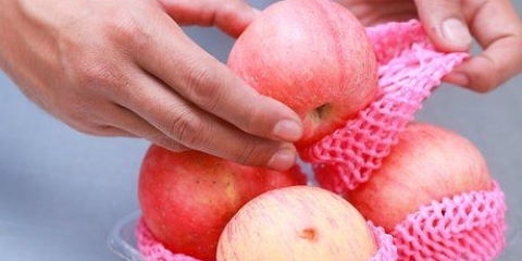 Lavare frutta e verdura