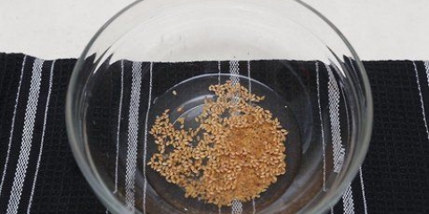 Realizzazione di gel per capelli a base di semi di lino