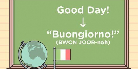 Saluta in italiano