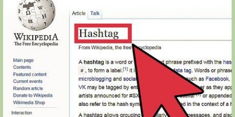 Utilizzo degli hashtag su twitter