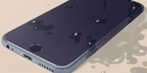 Asciugare un iphone con danni causati dall'acqua