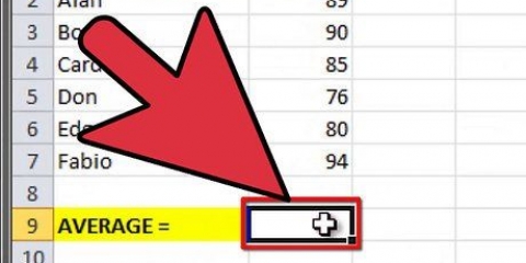 Come calcolare la media e la deviazione standard in excel 2007