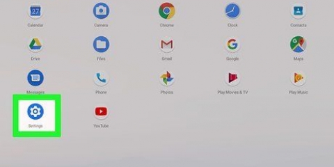 Ripristino della sequenza di blocco di un tablet android