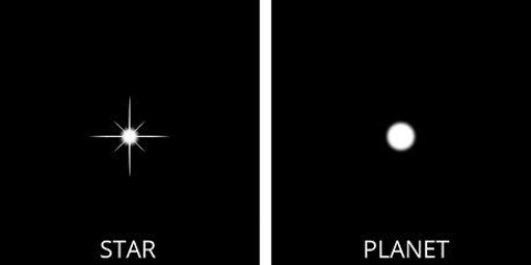 Vedi la differenza tra pianeti e stelle