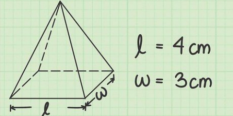 Calcolo del volume di una piramide