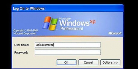 Reimpostazione della password di windows xp o vista