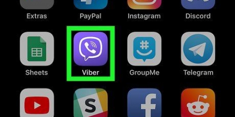 Blocca qualcuno in viber su un iphone o ipad