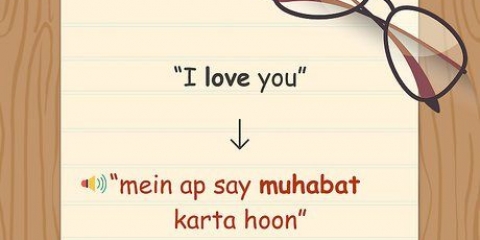 Dire ti amo in urdu