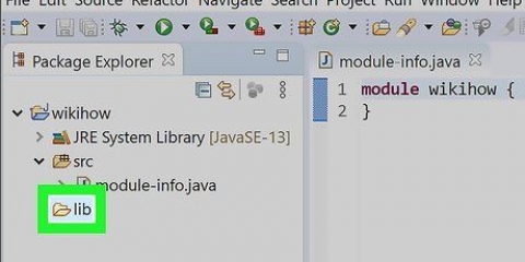Aggiungi file jar a un percorso di creazione in eclipse