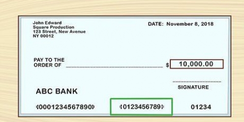 Trova il tuo numero di conto bancario