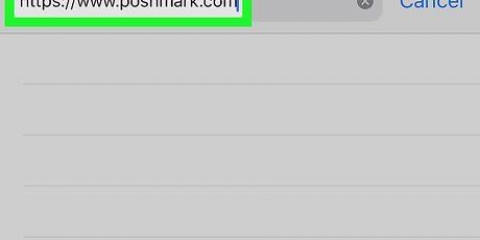 Cambia il tuo nome utente su poshmark su un iphone o ipad