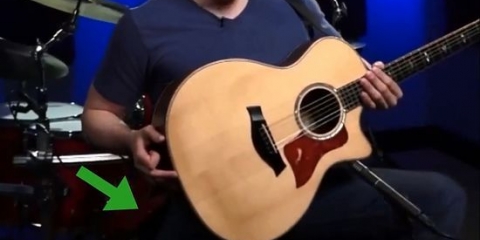 Impara a tenere la chitarra correttamente