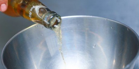 Lavati i capelli con la birra