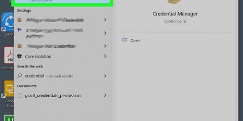 Visualizza le tue password in gestione credenziali di windows