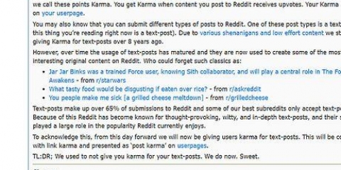 Raccogliere karma su reddit