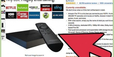 Collegamento di kindle a una tv
