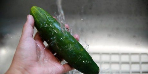 Fare l'acqua di cetriolo
