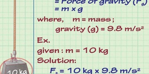 Calcolo delle forze in fisica