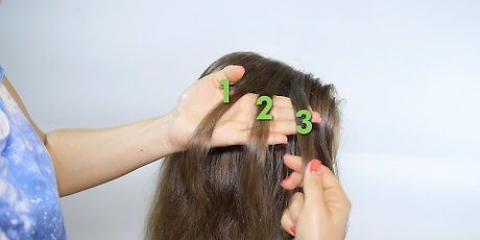 Intrecciare perline tra i capelli