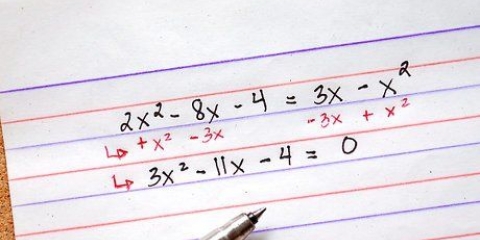 Risolvi equazioni quadratiche