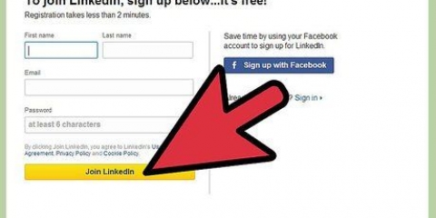 Utilizzo di linkedin