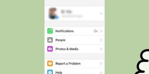 Disattiva le notifiche in facebook messenger