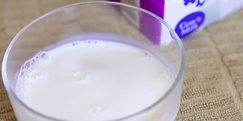 Riscaldare il latte da utilizzare nelle ricette