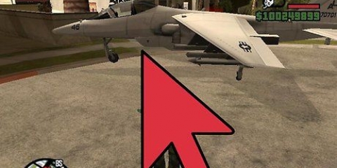 Pilota un jet hydra a san andreas