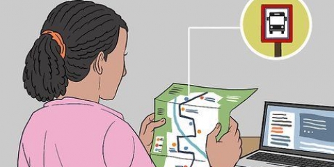 Viaggiare con l'autobus dei trasporti pubblici