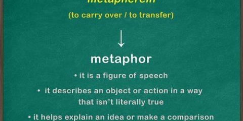 Usando metafore
