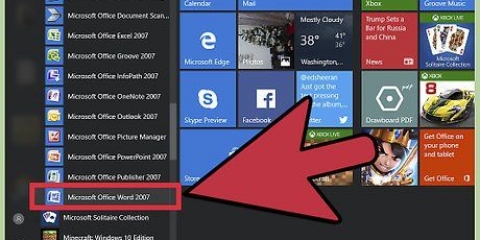 Utilizzo di microsoft word
