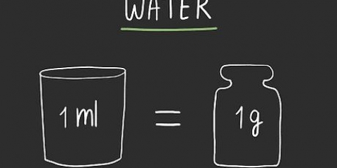 Conversione di millilitri in grammi