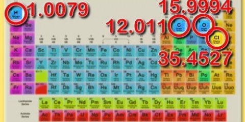 Calcolo della massa molare