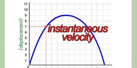 Calcola la velocità istantanea
