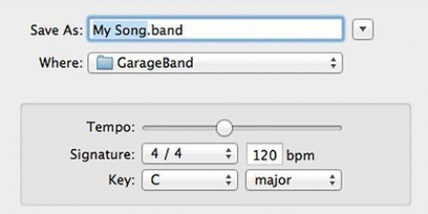 Comporre musica con garageband