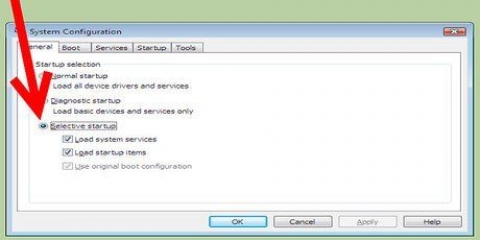 Modifica dei programmi di avvio in windows xp