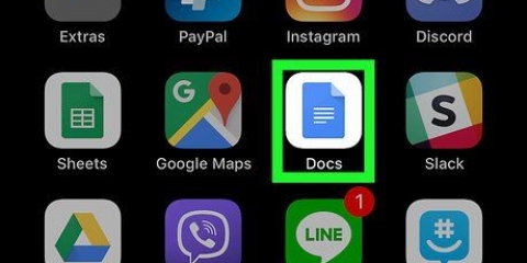 Aggiungi i numeri di pagina in google docs su iphone o ipad